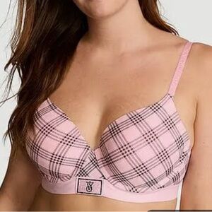 Victoria's Secret Pink Padded Bra with Adjustable Straps